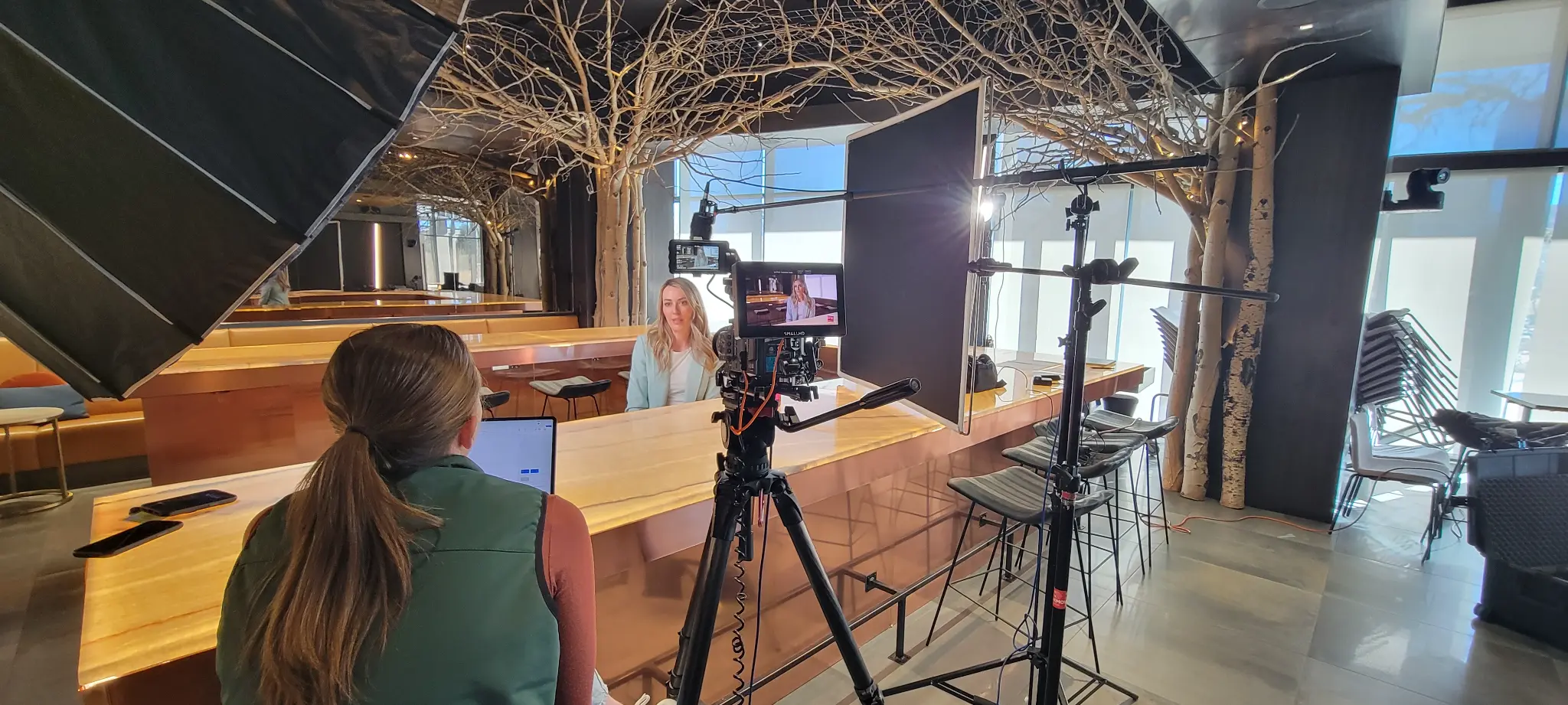 Behind the scenes of event videography